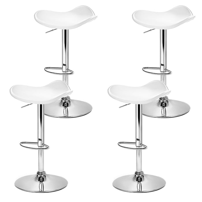 Olivia Kitchen Bench Stool (Set of 4) White