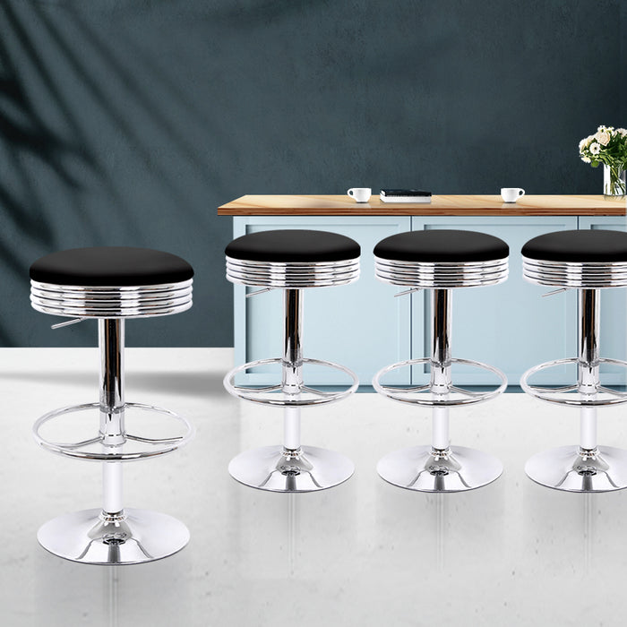 Seraphina Bar stools (Set of 4)  Black